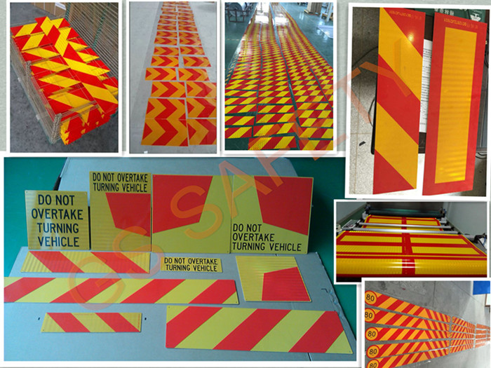 Reflective Stripe Marker Plates/Boards for  Heavy Vehicle/Truck