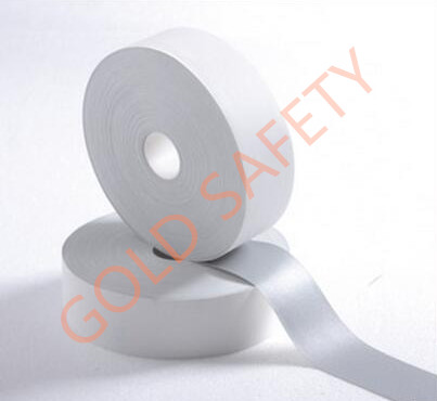 High visibility Aramid flame retardant silver reflective tape GS-1303-NM